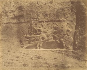 4 [Naksh-i Rustam, Near Persepolis], 1840-60年代。