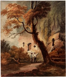Warkworth Hermitage（bodycolour）