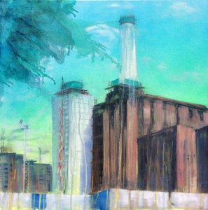 进行中的作品 9，2015 年（布面油画）