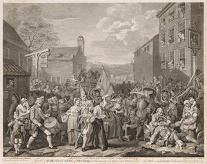 1750年霍加斯之后的1746年3月前往芬奇利。