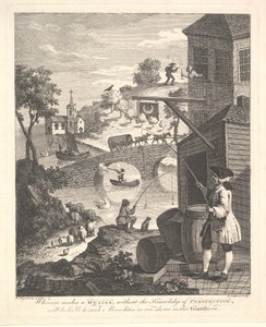 讽刺错误的观点：柯比斯观点的代表作，1754年2月。