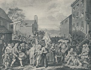卫兵进军苏格兰，1745年，1920年