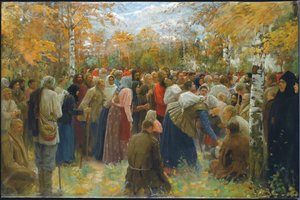 前往圣地，1911年 作者 卢坎·瓦西里耶维奇·波波夫（Lukjan Vasilievich Popov）