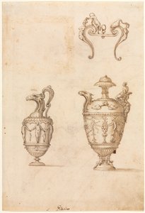 1500年代中期，设计了两个花瓶和一个正装装饰品。
