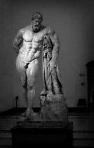 法尔内斯海格力斯，希腊原作的罗马副本（大理石）。 作者 Lysippus（之后）