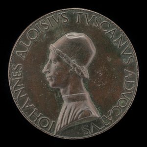 乔瓦尼-阿尔维斯-托斯卡尼，约1450-1478年，米兰法学家，执政官辩护人...[正面]。