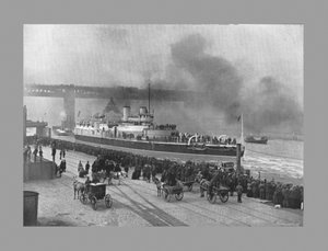 HMS维多利亚在泰恩河畔纽卡斯尔，c1887