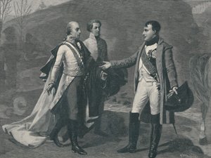 拿破仑和弗朗西斯一世于1805年在奥斯特里茨举行会议，1806年