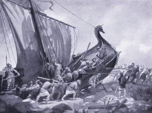 马格努斯在1920年代的康德尔M10（Kull of Cantyre）AD1098周围航行