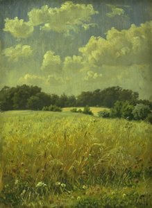 一片燕麦田 作者 M.Therkildsen