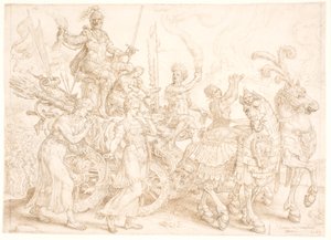 凯旋战车战争 作者 Maarten van Heemskerck