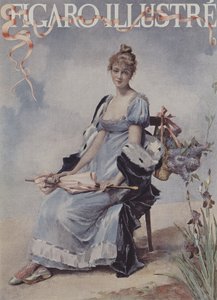 五月花（五月花）。封面的光辉费加罗，1894年5月
