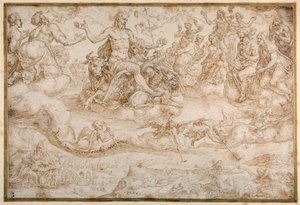 The triumph of Christ 作者 梅尔滕·范·海姆斯克