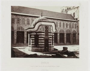 大马士革大清真寺庭院中的八角形穹顶 (Syrie/Coupole octogone dans la cour de la Grande Mosquée - Damas)
古代建筑：埃及、希腊、小亚细亚：摄影集（系列名称）