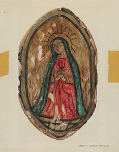 Retablo - 圣玛丽亚，约1939年。