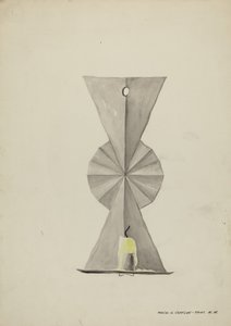 锡制壁炉，19351942。 作者 马杰尔·G·克拉弗林