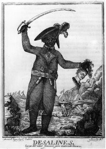 让·雅克·德萨琳（Jean Jacques Dessalines），1806年海地革命的领导人。 作者 曼努埃尔·洛佩兹（Manuel Lopez）