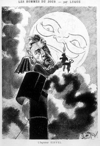 卢克的埃菲尔工程师漫画--1887年3月19日的漫画。 作者 曼努埃尔·卢克（Manuel Luque）
