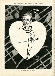 曼努埃尔-卢克（1854-1919）在《漫画》（1880）中的插图 作者 曼努埃尔·卢克（Manuel Luque）