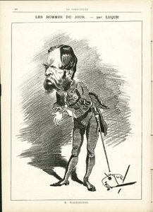曼努埃尔-卢克（1854-1919）在《漫画》（1880）中的插图 作者 曼努埃尔·卢克（Manuel Luque）