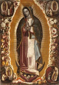 瓜达卢佩圣母（Virgen de Guadalupe） 作者 曼努埃尔·德·阿雷利亚诺