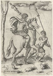 马背上的罗马将军 Scipio Africanus Maior 和 Scipio Africanus Minor
马背上的罗马英雄（系列标题） 作者 马尔坎通尼奥·莱蒙迪