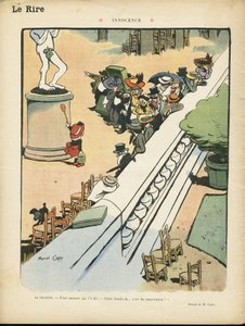 马塞尔-卡比（1865-1941）在《导报》上的插图