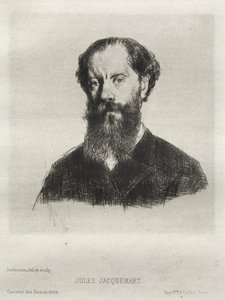 朱尔斯·雅克马尔（Jules Jacquemart），1876年。 作者 马赛琳·吉尔伯特·德斯布丁