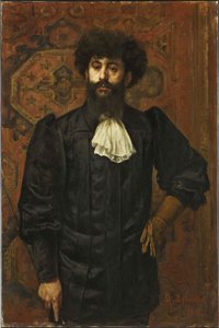 萨尔·约瑟芬·佩拉丹（Sar Josephin Peladan）1858-1918，1891年。