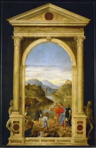 耶稣呼唤西庇太的儿子雅各和约翰（白杨木）