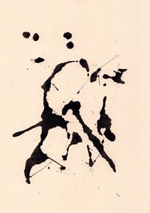 污点，2018（纸本水墨）