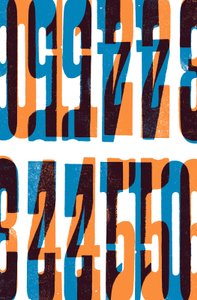 数字》，2014 年（木版印刷） 作者 马尔科·坎佩德利