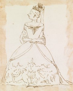 Francesca Cuzzoni by Marco Ricci 作者 马可·里奇