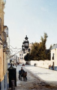 La Favorita in Portici（布面油画