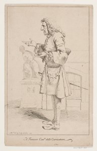 "著名的 Cavre delle Caricature。皮埃尔-莱昂-格齐（1674-1755 年）的作品