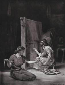 巴比伦织布机（石版画） 作者 玛格丽特（后）多瓦斯顿