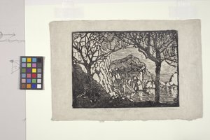 阳光下的悬崖，卡普里岛 作者 玛格丽特·乔丹·帕特森