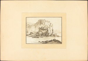 地中海海景 作者 托马斯·威克之后的玛丽亚·凯瑟琳娜·普雷斯特尔