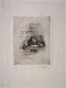 扎马索伊的画像。 作者 马里亚诺·何塞·玛丽亚·贝尔纳多·福图尼