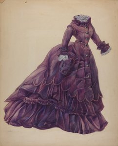 娃娃的衣服，约1939年。