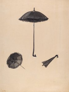遮阳伞，约1938年。