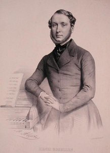 亨利-罗塞伦（1811-76）的肖像（雕刻）。