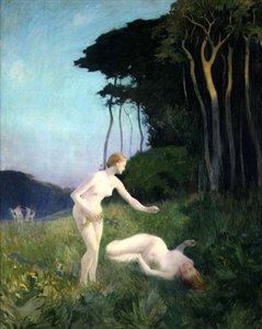 林地仙女（布面油画）