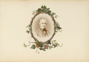 B夫人的相册，1870年代。
