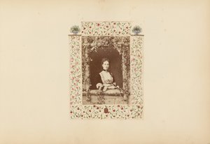 B夫人的相册，1870年代。
