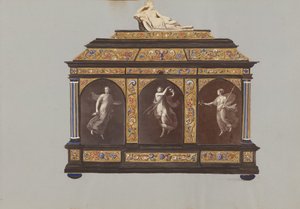 B夫人的相册，1870年代。