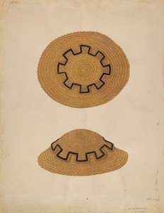 孩子的帽子，1936年。