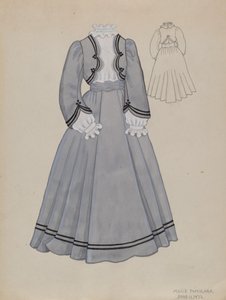 礼服，1936年。