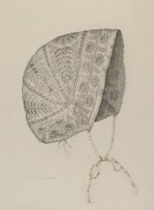 婴儿的帽子，约1938年。