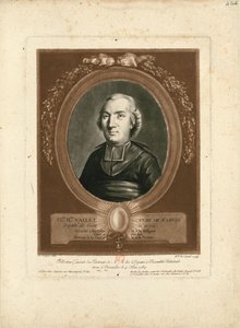 克劳德-本杰明-瓦莱1754-1826年的肖像，1789年。 作者 Marie Louise Suzanne Champion de Cernel